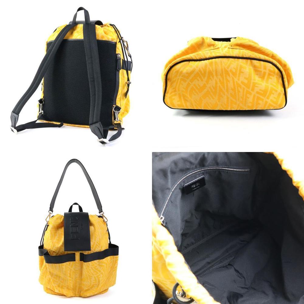 Fendi Backpack Yellow - Gem
